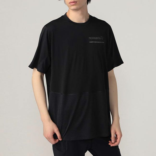 NORRONA ノローナ セーニャ イコライザーライトウェイトTシャツ メンズ