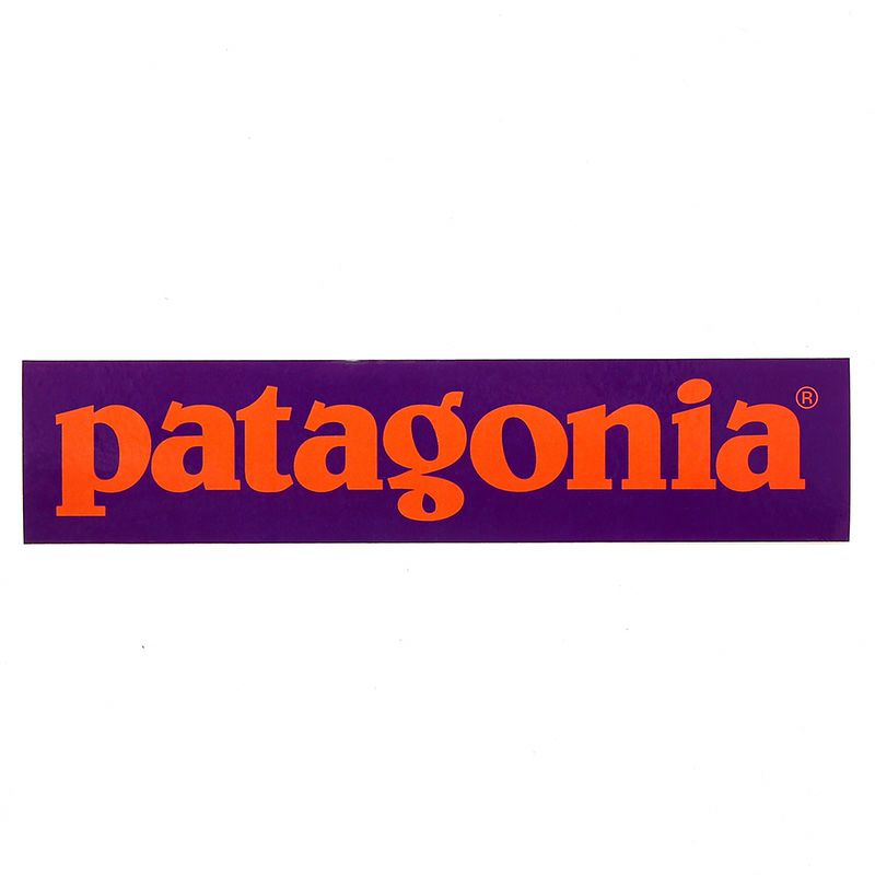 patagonia パタゴニア ベリューロゴステッカー｜Outdoor Style