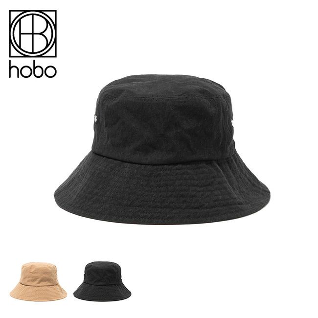 hobo ホーボー バケットハット コットンキャンバス ヴィンテージウォッシュ