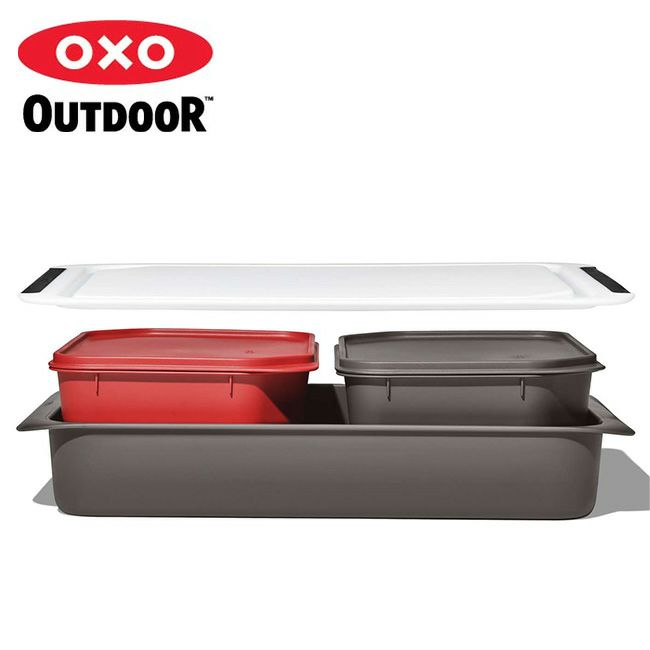 OXO OUTDOOR オクソー アウトドア バーベキューグリル プレップ＆キャリーシステム