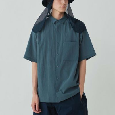 northface ノースフェイス ナイロンシャツ 公式・限定】ショートスリーブオゾンダイドレタードティー（ユニ