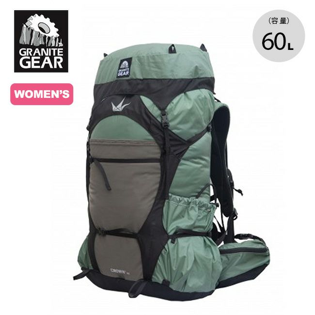 GRANITE GEAR グラナイトギア クラウン3/60L【ウィメンズ】｜SUNDAY MOUNTAIN｜サンデーマウンテン