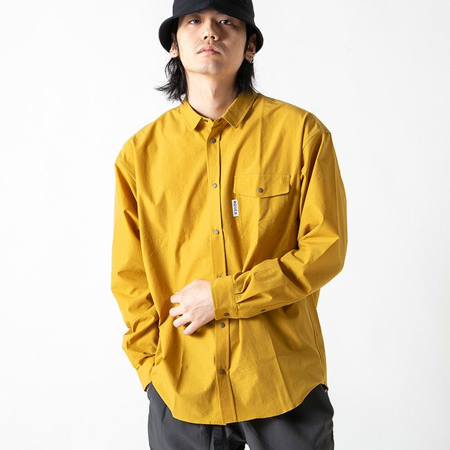 RIDGE MOUNTAIN GEAR リッジマウンテンギア ベーシックロングスリーブシャツ メンズ