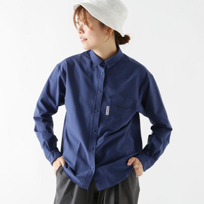 RIDGE MOUNTAIN GEAR リッジマウンテンギア ベーシックロングスリーブシャツ【ウィメンズ】