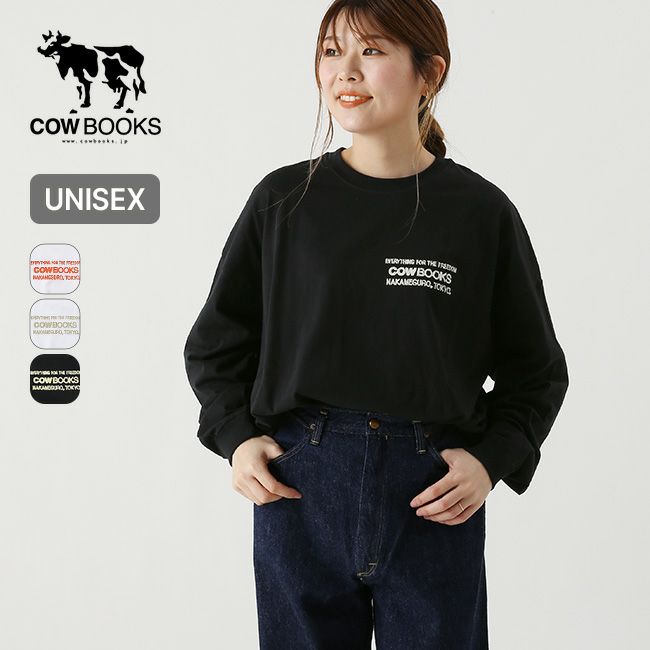 COW BOOKS カウブックス ブックベンダーロングスリーブTシャツ