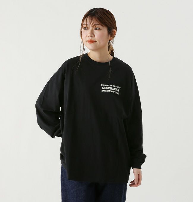 COW BOOKS カウブックス ブックベンダーロングスリーブTシャツ