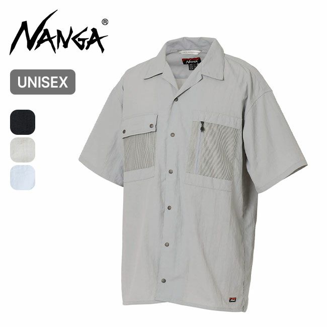 NANGA ナンガ ナイロンタッサーオープンカラーシャツ｜Outdoor Style 