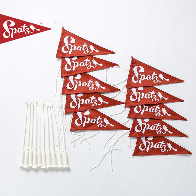 Spatz スパッツ テント用フラッグポールセット(10pcs1set)