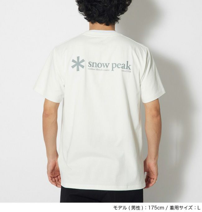 snow peak スノーピーク スノーピークロゴTシャツ