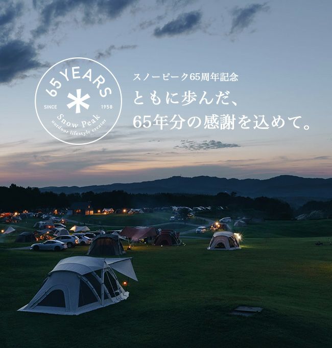 snow peak スノーピーク 65周年限定 クロームソリッドステーク30