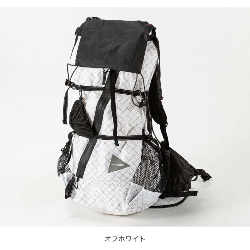 and wander アンドワンダー エコパック45Lバックパック｜SUNDAY