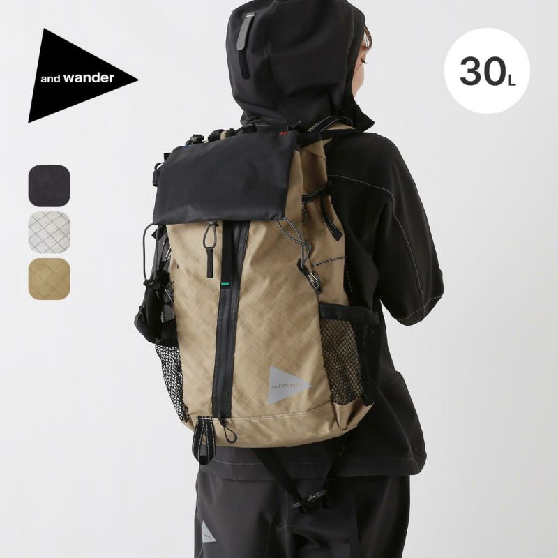 and wander アンドワンダー エコパック30Lバックパック｜Outdoor Style