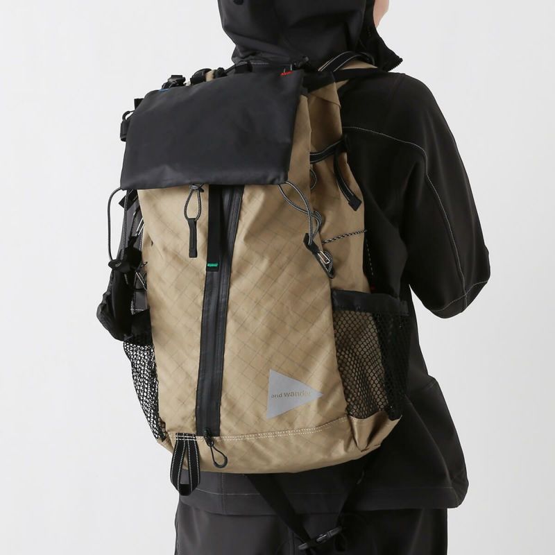 and wander アンドワンダー エコパック30Lバックパック