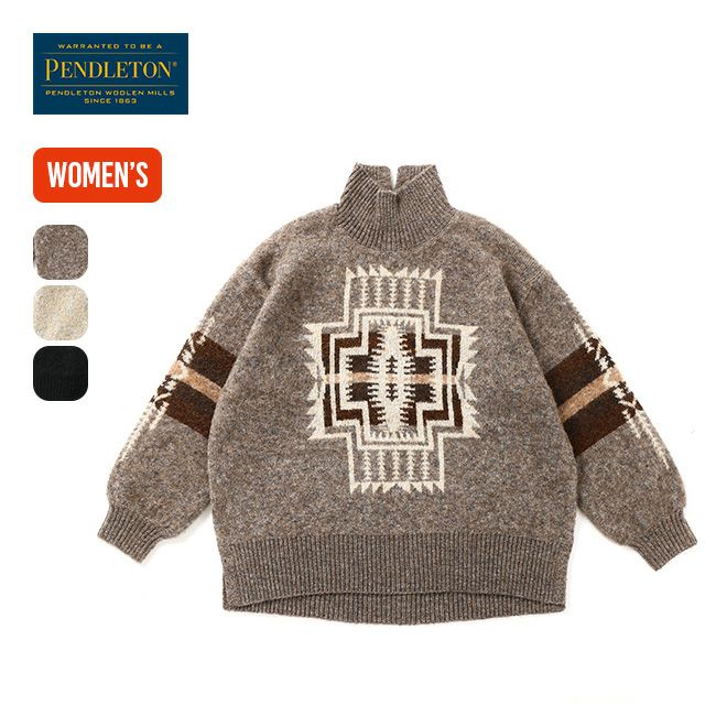 PENDLETON ペンドルトン スリットタートルプルオーバー【ウィメンズ