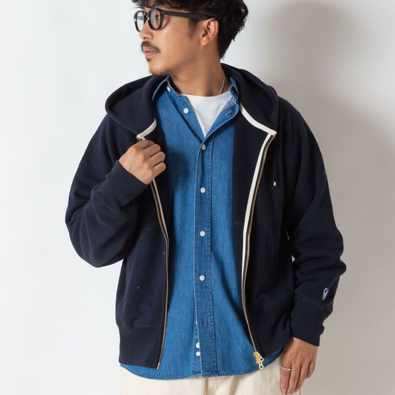 ORCIVAL オーシバル ジップフーディ フレンチテリー メンズ｜SUNDAY