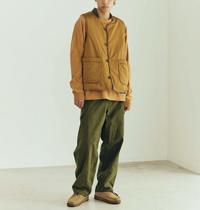 ARMY TWILL アーミーツイル Peウェザーリバーシブルベスト