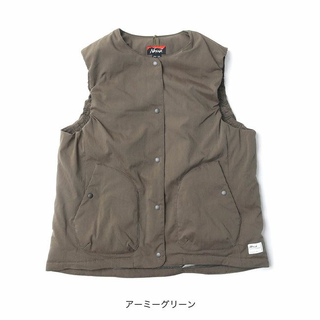 NANGA ナンガ ヒノックリップストップインナーダウンベスト NANGA ナンガ ヒノックリップストップインナーダウンベスト