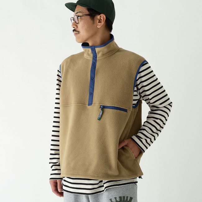 L.L.Bean JAPAN EDITION エルエルビーンジャパンエディション ソロンフリースベスト メンズ