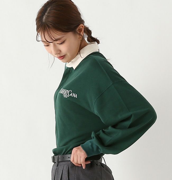 AMERICANA アメリカーナ ラガーシャツ｜SUNDAY MOUNTAIN｜サンデー  