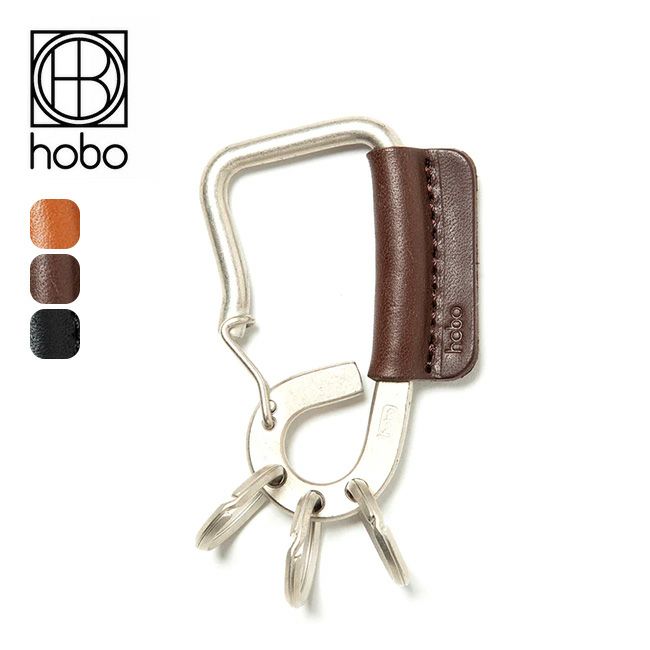 hobo ホーボー カラビナキーリングウィズカウレザー｜Outdoor Style サンデーマウンテン