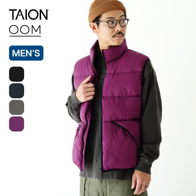 OOM×TAION オム×タイオン ダウンベスト｜Outdoor Style サンデーマウンテン