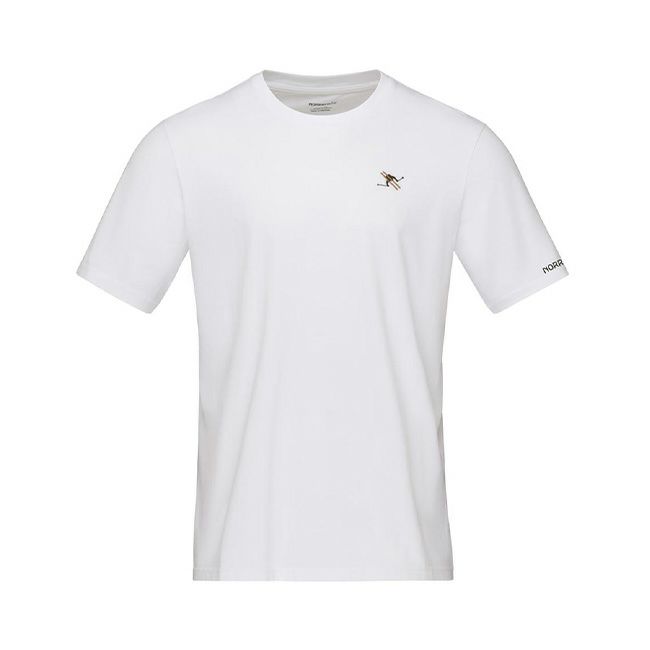 NORRONA ノローナ /29コットンアクティビティエンブロイダリーTシャツ メンズ