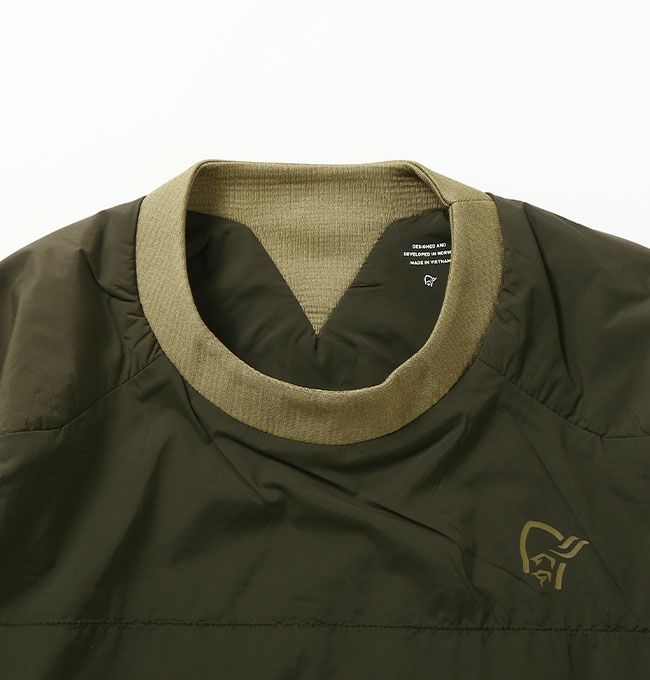 NORRONA ノローナ タモックアルファ90クルーネック メンズ