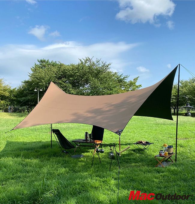 Mac Outdoor マックアウトドア マックワン ヘキサタープL （無地 