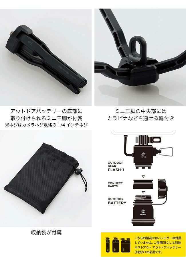 M1015E1 NESTOUT アウトドア用 ファン 動作確認済み