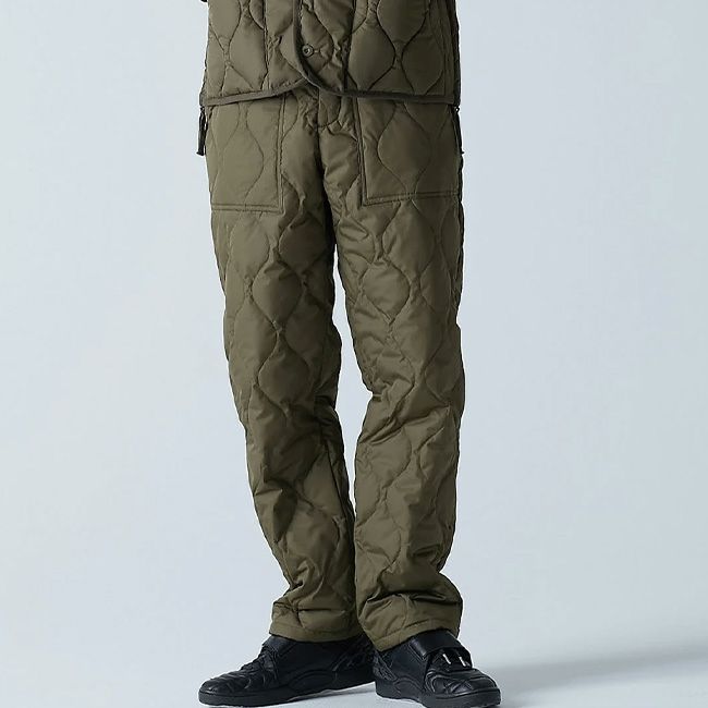 ミリタリー　military ダウンパンツ TAION / タイオン】MILITARY CARGO DOWN PANTS/ダウンパンツ