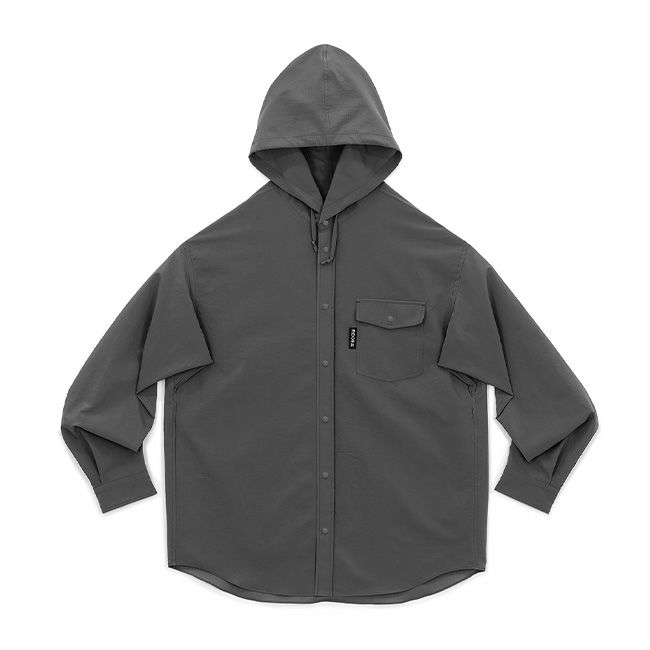 RIDGE MOUNTAIN GEAR リッジマウンテンギア フーデッドロングスリーブシャツ メンズ｜SUNDAY MOUNTAIN｜サンデーマウンテン