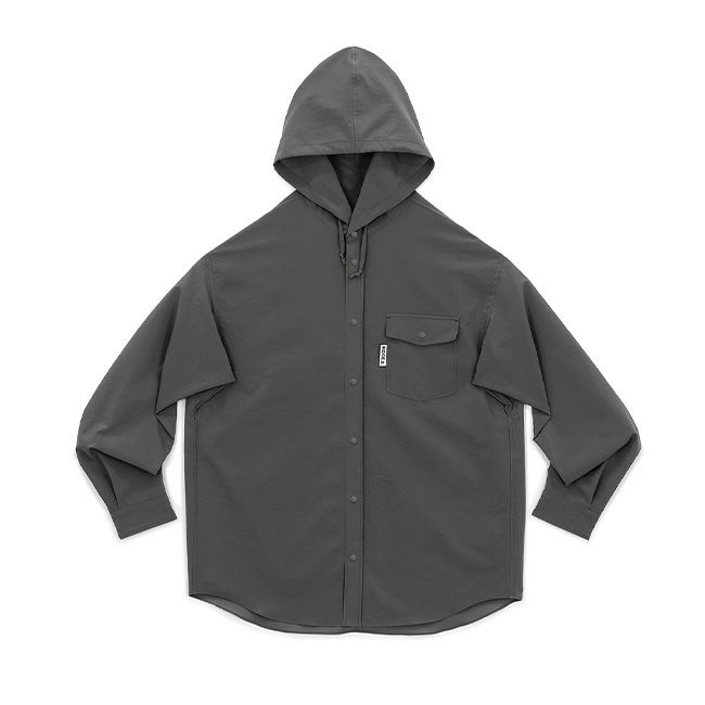 RIDGE MOUNTAIN GEAR リッジマウンテンギア フーデッドロングスリーブシャツ メンズ
