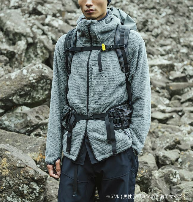 CAYL ケイル Alpha Zip Hoody Dark Green - Nicetime Mountain