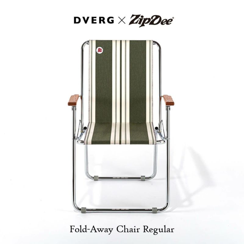 DVERG×Zip Dee ドベルグ×ジップディー Zip Dee Fold-Away Chair Regular｜Outdoor Style  サンデーマウンテン