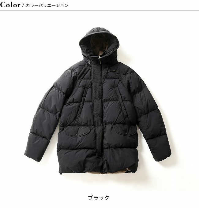 TEN-C PARKA BLACK ダウンライナーセット テンシー 70000円引き