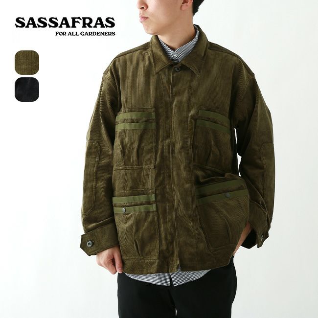 SASSAFRAS ササフラス オーバーグロウンファティーグジャケット