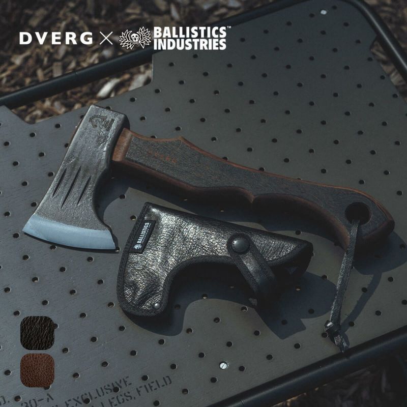 DVERG×Ballistics ドベルグ×バリスティクス DRILLED HAND AXE II｜Outdoor Style サンデーマウンテン