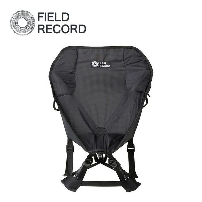 FIELD RECORD クライミングチェア ブラック（FIELD RECORD フィールド 