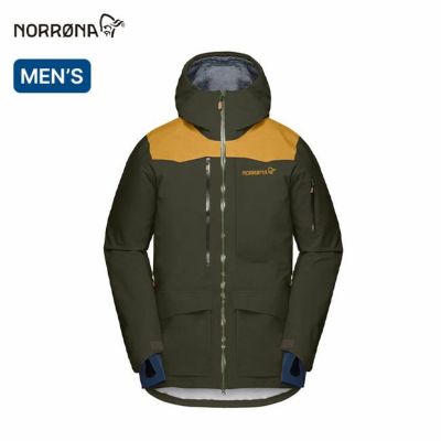 NORRONA SPORT アノラック　パーカー ジャケット　ノローナ　S svalbard cotton Anorak - SKY newtype shop