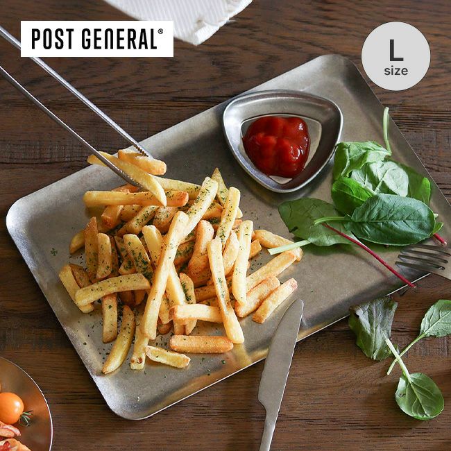 POST GENERAL ポストジェネラル グレイスレクトフラットプレートL