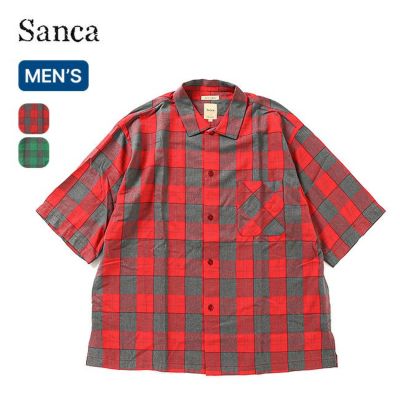 Sanca サンカ レーヨントップチェックミニオープン｜Outdoor Style