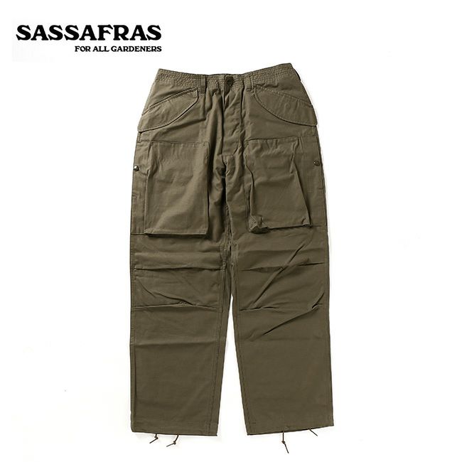 SASSAFRAS ササフラス D/Cアーマーパンツ