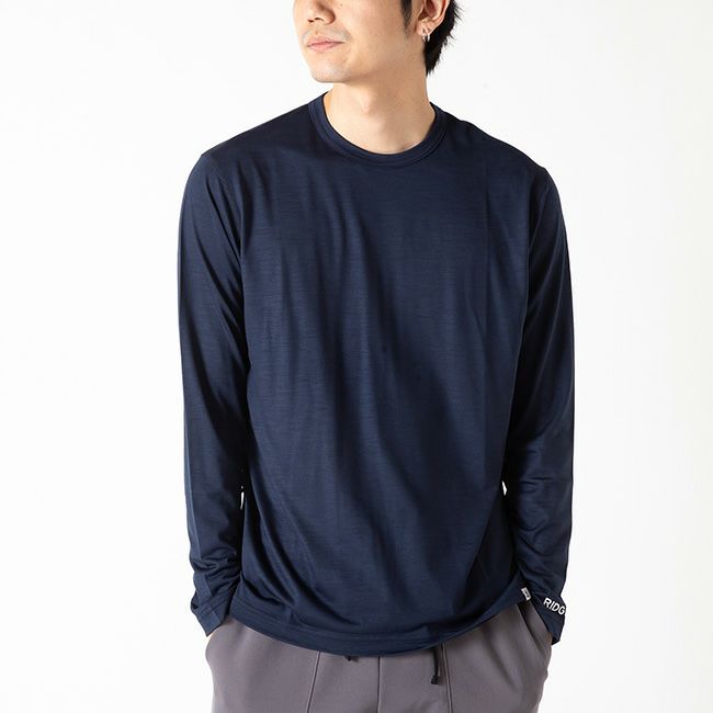 RIDGE MOUNTAIN GEAR リッジマウンテンギア メリノベーシックTeeロング  