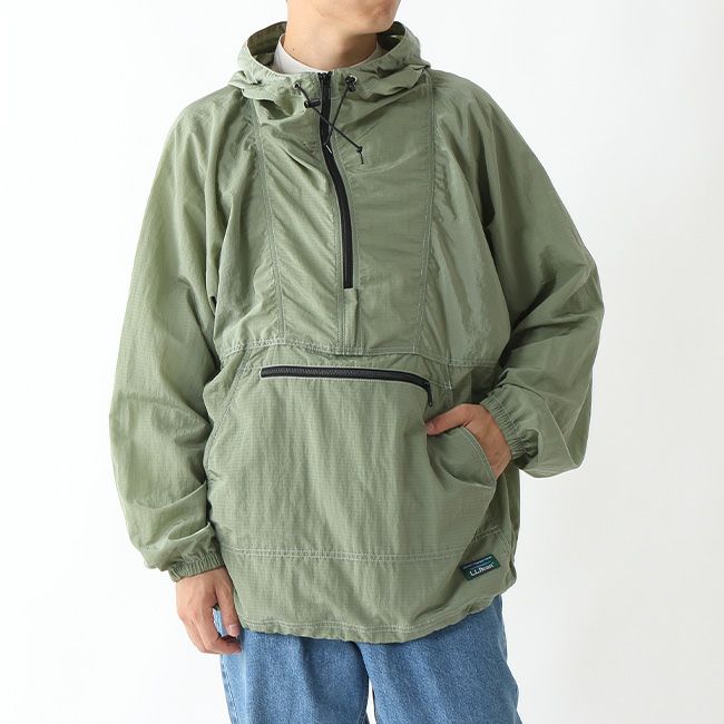L.L.Bean JAPAN EDITION エルエルビーンジャパンエディション ビーンズライトナイロンアノラック メンズ