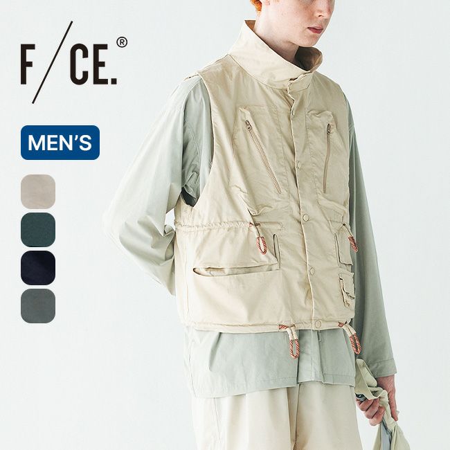 F/CE. エフシーイー ピグメントダイユーティリティベスト