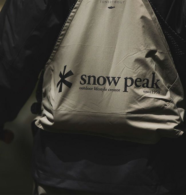 snow peak×TONEDTROUT スノーピーク×トーンドトラウト キャンプベスト