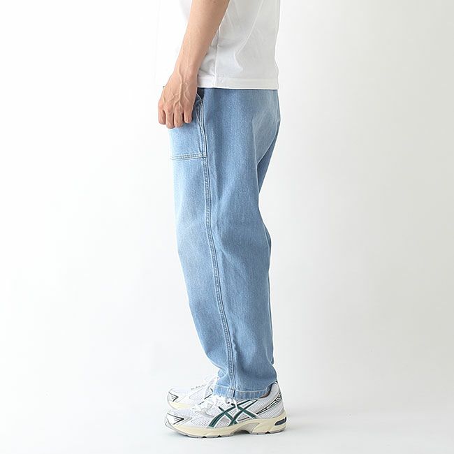 GRAMICCI グラミチ ストレッチデニムルーズテーパードパンツ ユニ