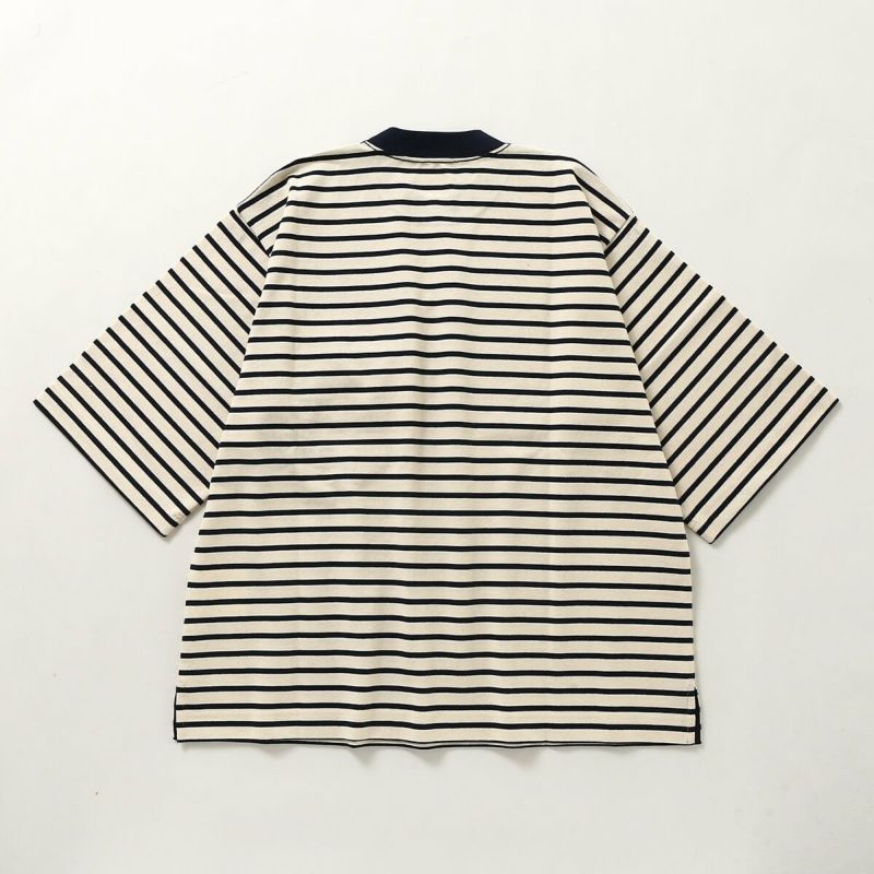 and wander アンドワンダー ストライプポケットH/S T｜Outdoor Style