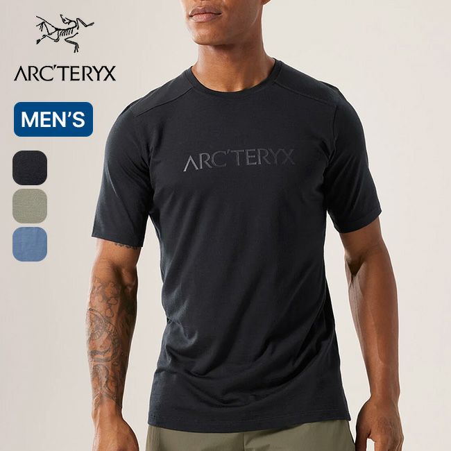 ARC'TERYX アークテリクス イオニアメリノウールアークワードロゴSS メンズ｜Outdoor Style サンデーマウンテン