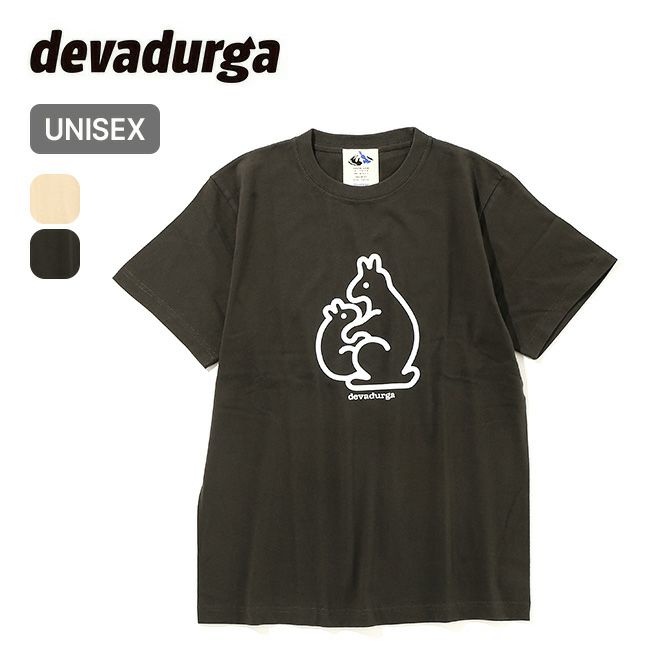 devadurga デヴァドゥルガ クロウサギオヤコTEE